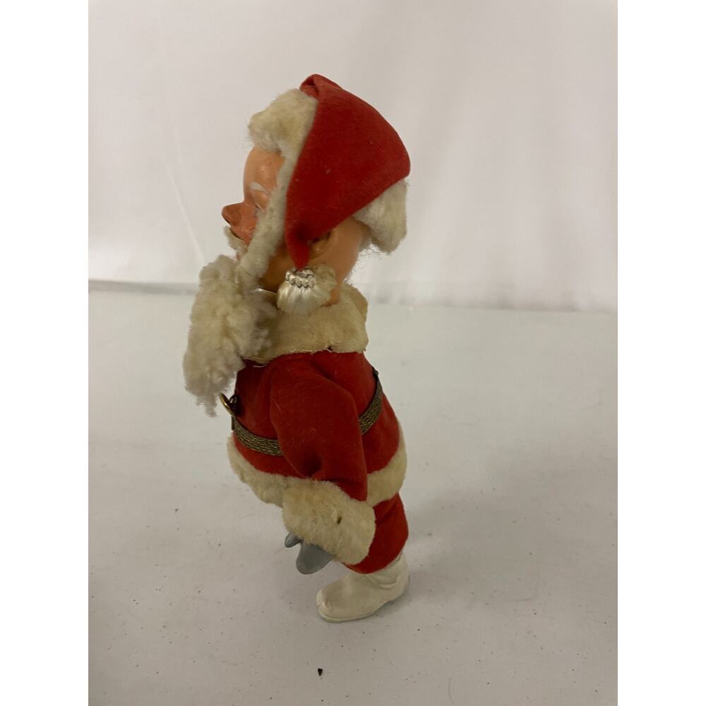 Vintage Santa Claus Doll Christmas Decoration Ornaments Free Standing - Picture 7 of 8